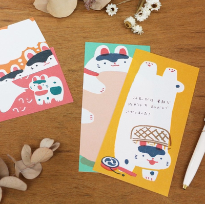 In 2021, Cozyca, a Japanese performance publishing house, released a one-stroke notepad featuring Takaishi Masayuki and Mino Washi as the material for the planner