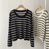 Модный лонгслив, дизайнерский свитер, термобелье, свободный крой, в корейском стиле, осенний