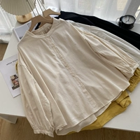 Комфортный фонарь, весенняя дизайнерская универсальная рубашка, новая коллекция, оверсайз, в западном стиле