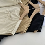 Японская небольшая дизайнерская хлопковая летняя майка, жилет без рукавов, куртка, тренд сезона, оверсайз