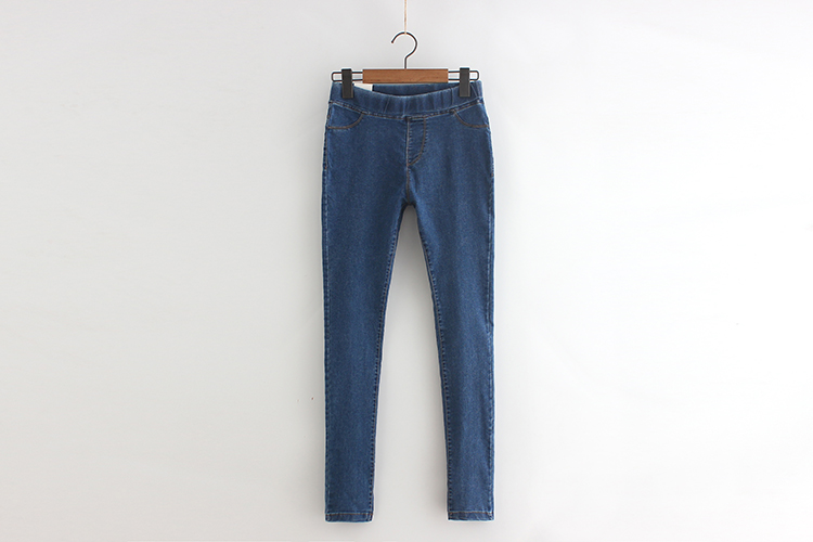 2016 mùa thu mới của Hàn Quốc thời trang quần jeans ống đứng thẳng phụ nữ giặt quần mỏng chân giản dị quần jean baggy nữ