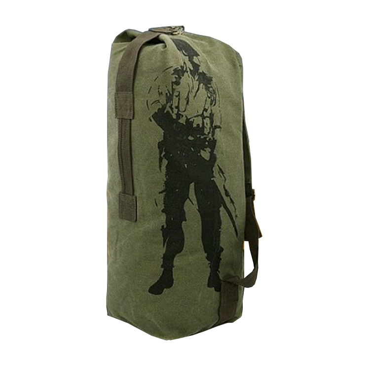 Stars Same Men And Men Double Shoulder Bag Tactical Barrel Bag Light Sport Large Capacity Bag Fashion Travel Army Bag Back Sack