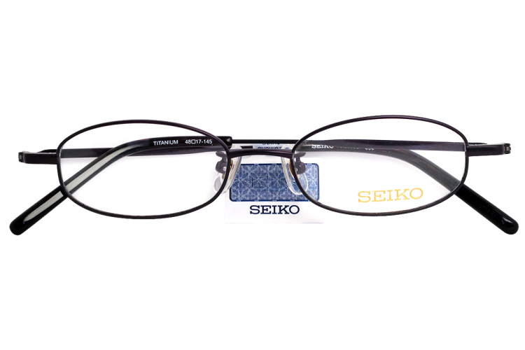 SEIKO Seiko tinh khiết titan siêu nhẹ nam và nữ mô hình kích thước nhỏ chiều cao số khung kính đầy đủ khung H03086 kính lọc ánh sáng xanh
