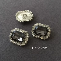 YY39# Langfang Grey Drille Buckle