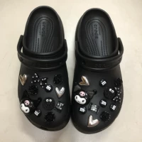 Crocs, пряжка для обуви, кроксы, брендовый милый аксессуар, украшение