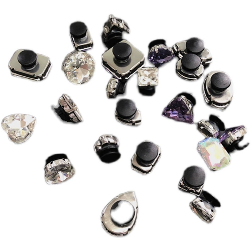 Адаптированные крокодиловые туфли белая страза Zhibing обувь Прета круглые треугольные туфли цветы бесплатно