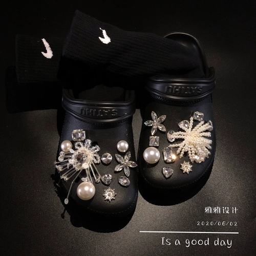 Оригинальный дизайн Жемчужный DIY туфли пещеры бурить Древний дух, призрачная лошадь, Оуян Нана, та же модель