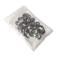 Двадцать -то образная форма прозрачного черного