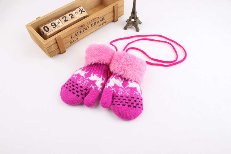 Gants pour enfants en de laine - Ref 2146665 Image 7