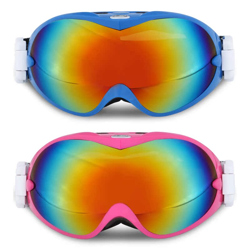 Adult Double Ski Goggles Mountaineering Goggles Anti-Fog Windproof Glasses Men's and Women's Ski Goggles