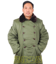 Warm winter thickened overworked overalls labor insurance anti-wind cotton-padded clothes for men and women