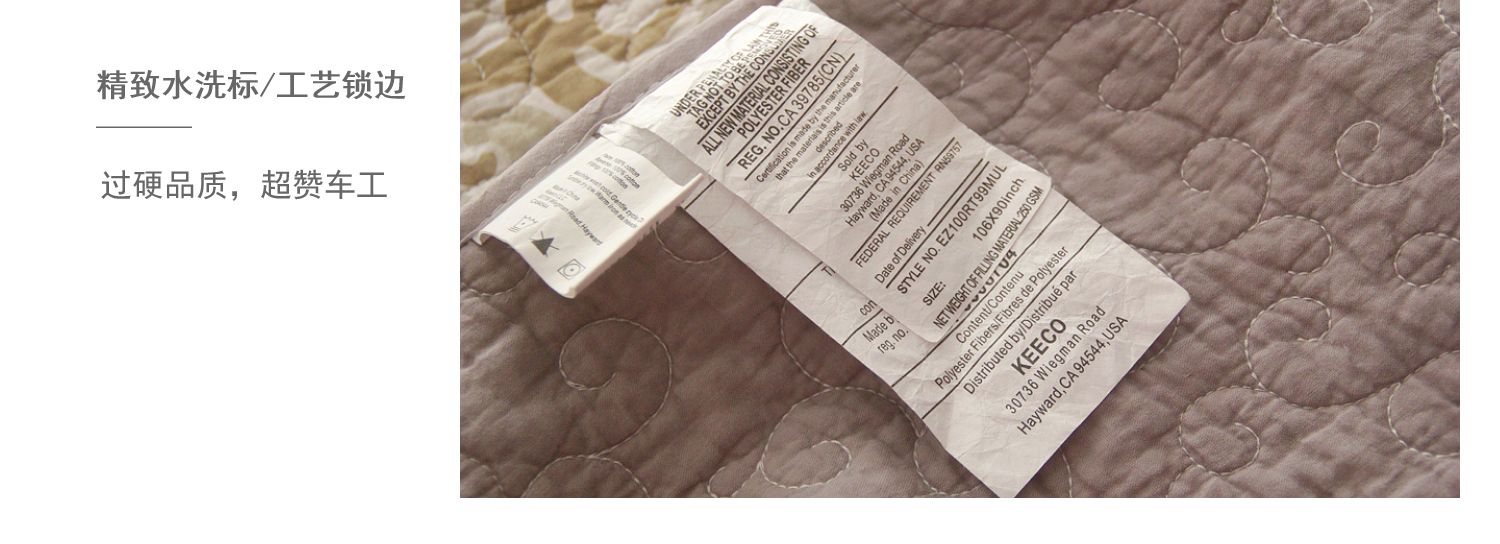 hoa lụa dệt đừng hoảng sợ châu Âu bông bông giường bìa ba mảnh xuất khẩu bedspread bông vận chuyển đúp - Trải giường drap bọc nệm