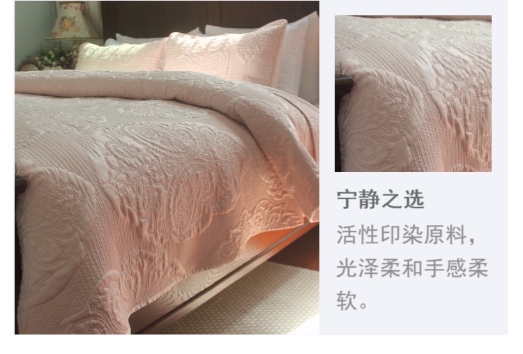Mồ côi mùa thu và mùa đông cao cấp Châu Âu trải giường bông trải giường Xuất khẩu trải giường ba chiều trải giường đôi giường đơn ba mảnh bộ ga giường everon