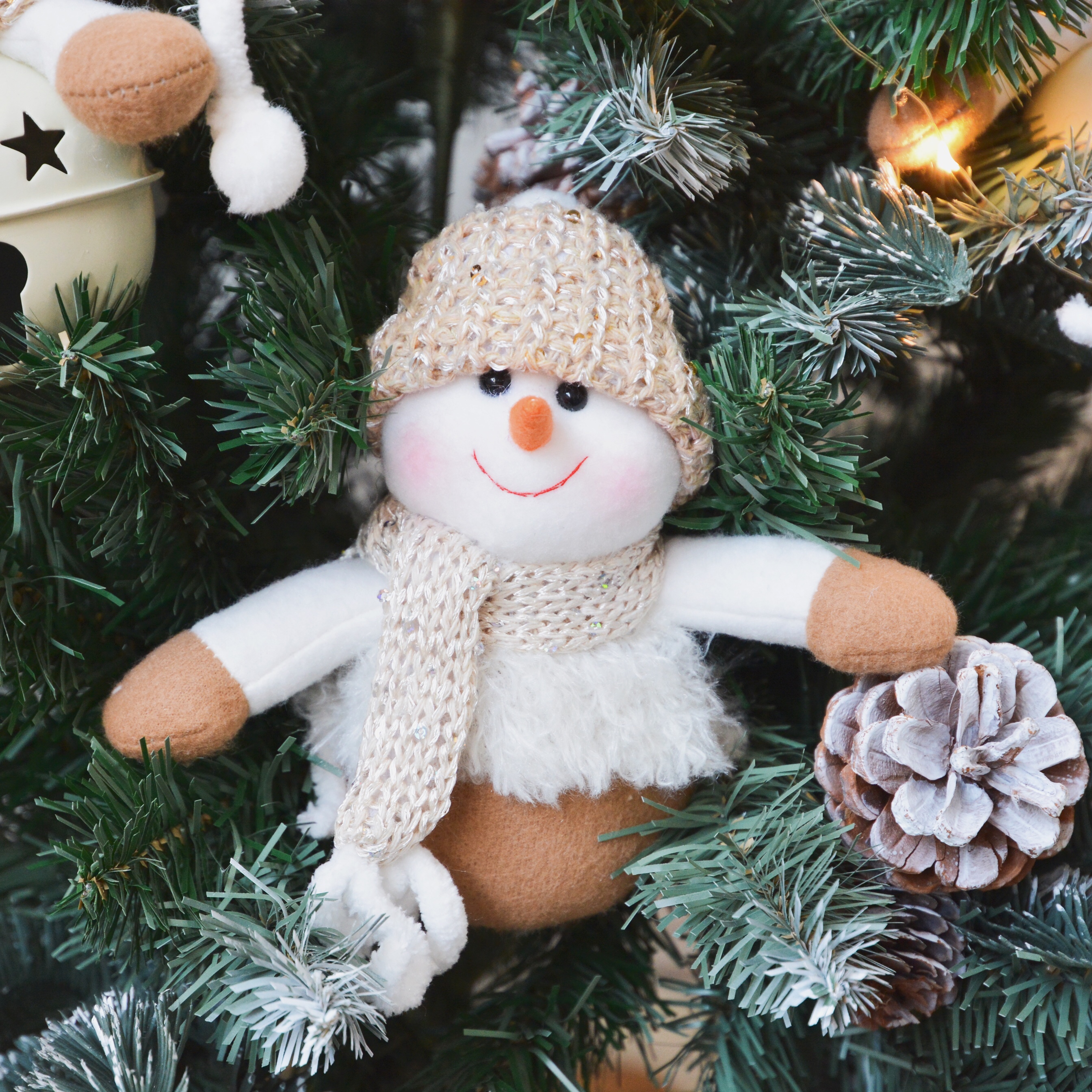 Limited Christmas Season Swanlace Outlet Europe Plush Paparazzi Christmas Hanging Accessories Seniors Snowman Stand-up Paparazzi