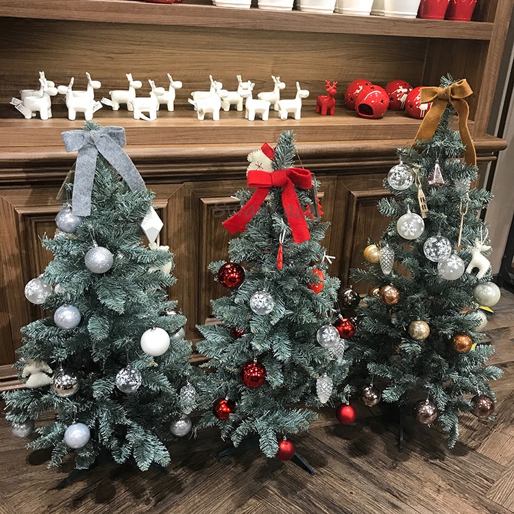 Set Korea synchronous Gold Silver plush pony Angel Silk ball Felt Bow Christmas Tree set