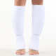 Sweat-absorbent elastic Sanda Muay Thai shin guards with instep