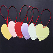 Laser Hollow Love Wishing Card Card DIY Wishing Tree Hanging Beaded Paper Cardboard Card Card Card Cavs 50