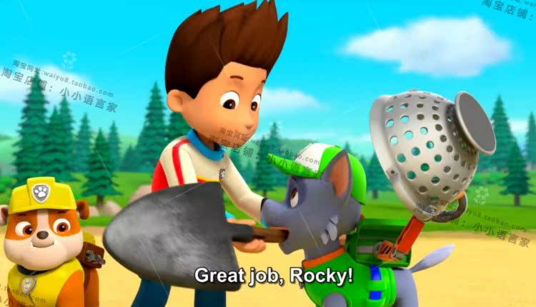 代售 西语动画片Paw Patrol汪汪队立大功第一二三季西班牙语启蒙入门西语版