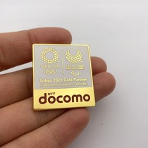 2020 Japan Tokyo Badge Communication DOCOMO Commemorative Medal Sponsor PIN Collection