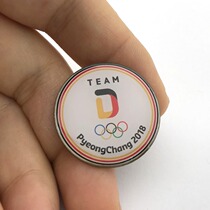 2018平昌冬奥会纪念章德国国家代表徽章 NOC PIN 1806