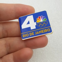 2016 Rio Olympic Games Badge NBC 4 Media Remembrance Chapter