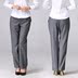 Mùa thu / mùa đông viễn thông workclothes quần của phụ nữ Trung Quốc Telecom văn phòng đồng phục màu xám quần thẳng 