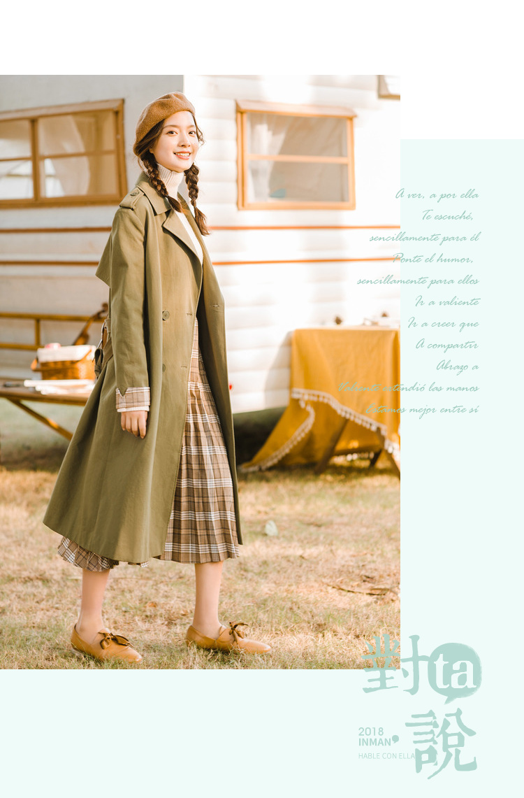 Trench pour femme INMAN   en Coton - Ref 3225916 Image 32