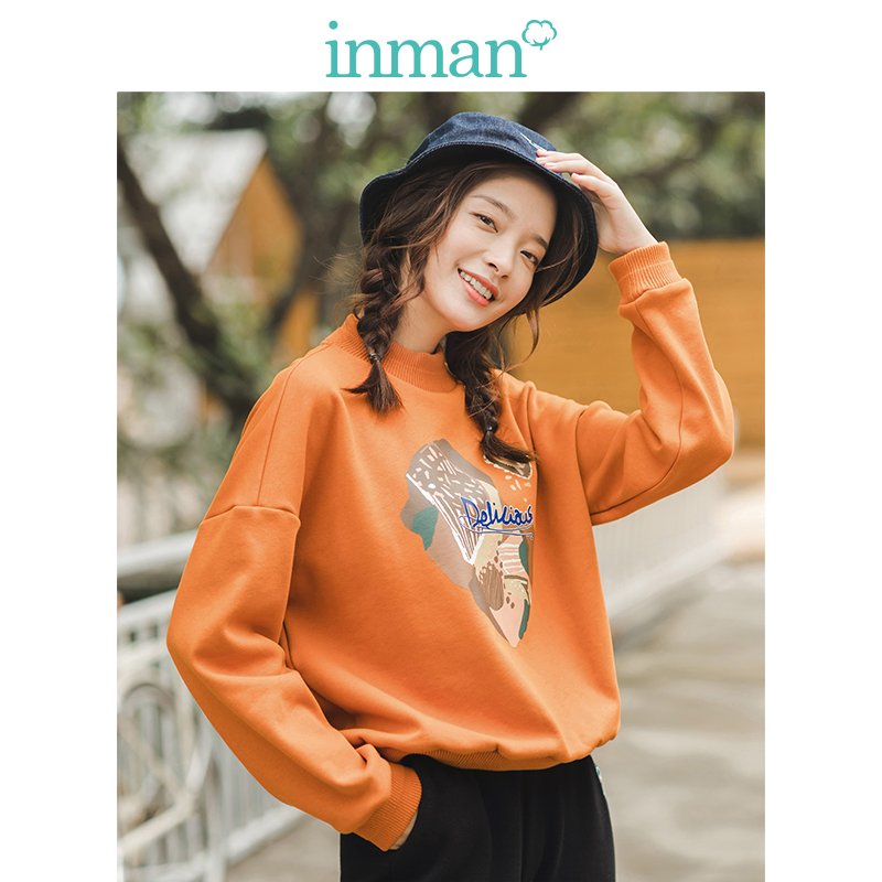 Sweatshirt femme INMAN   en Coton - Ref 3216632 Image 1