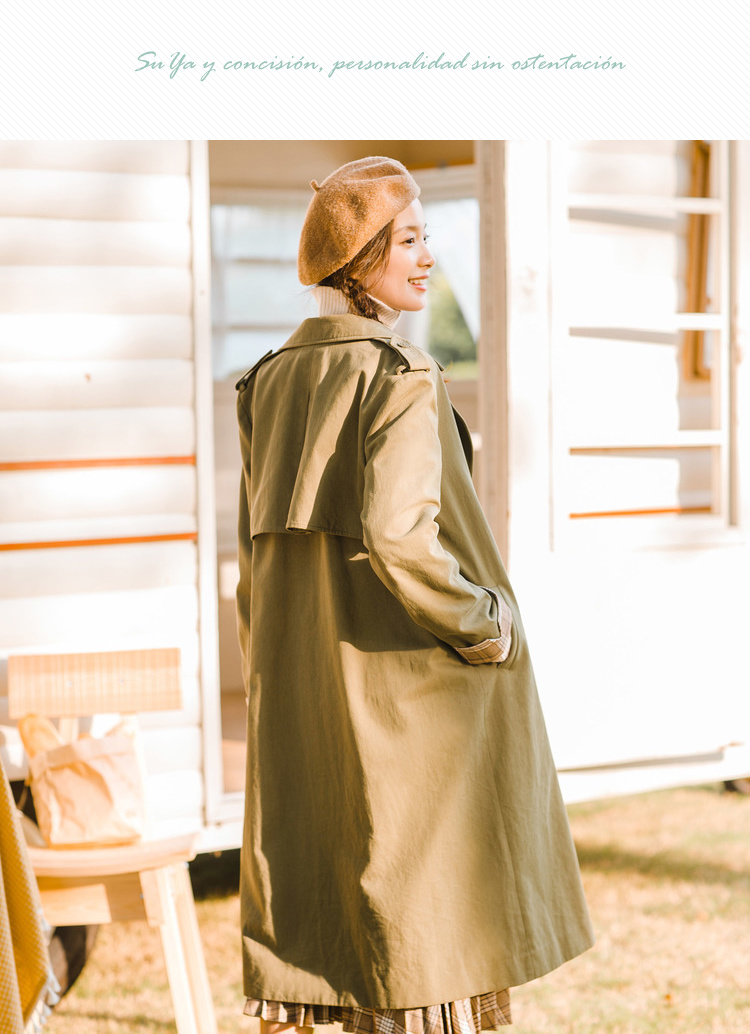 Trench pour femme INMAN   en Coton - Ref 3225916 Image 24