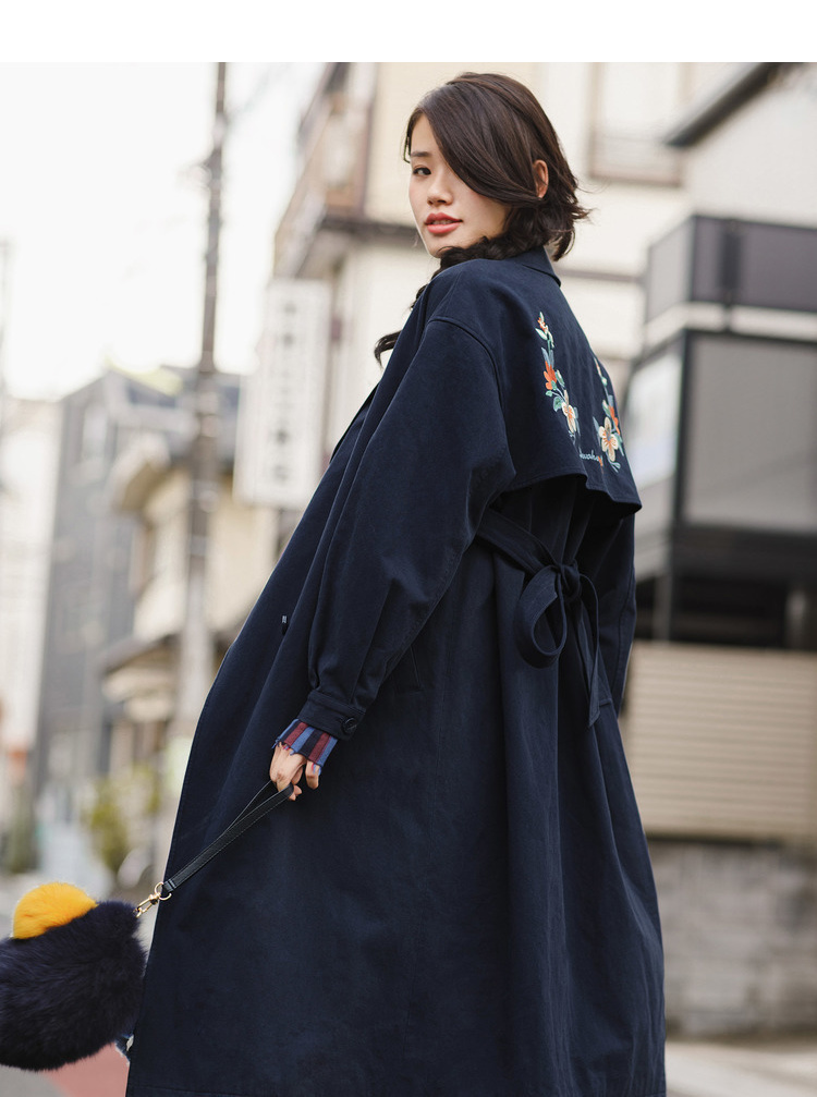 Trench pour femme INMAN   en Coton - Ref 3226919 Image 32