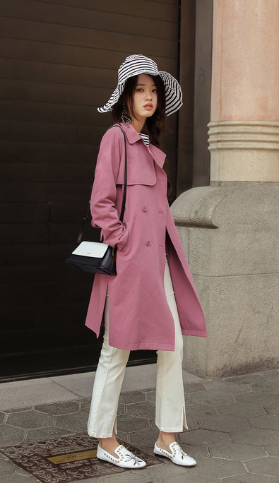 Trench pour femme INMAN   en Coton - Ref 3227220 Image 49
