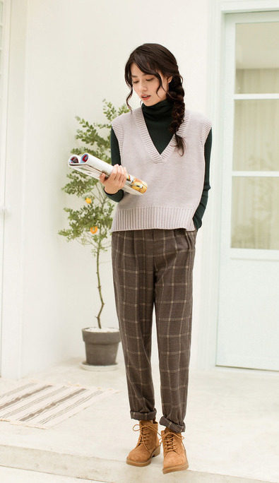 Débardeur hiver femme INMAN   en Acrylique - Ref 3178108 Image 33