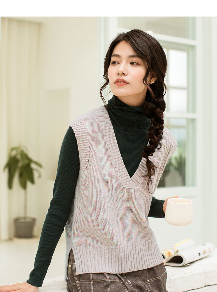 Débardeur hiver femme INMAN   en Acrylique - Ref 3178108 Image 29