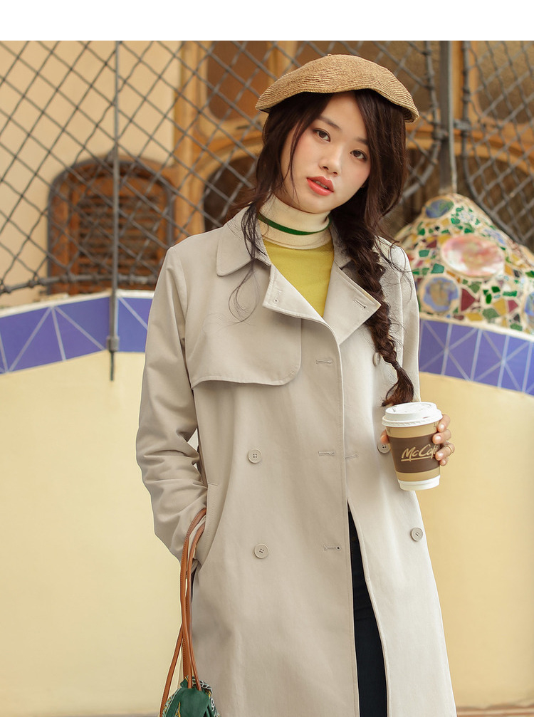 Trench pour femme INMAN   en Coton - Ref 3227220 Image 32