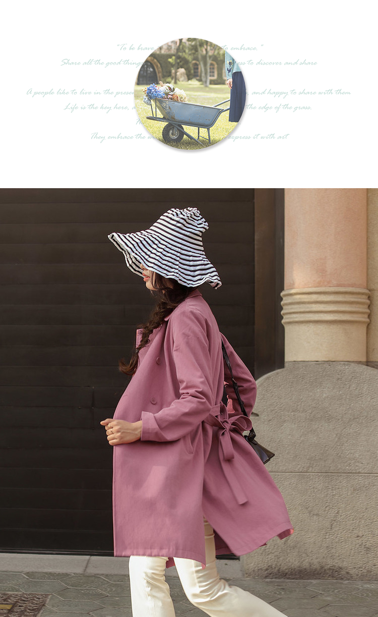 Trench pour femme INMAN   en Coton - Ref 3227220 Image 25