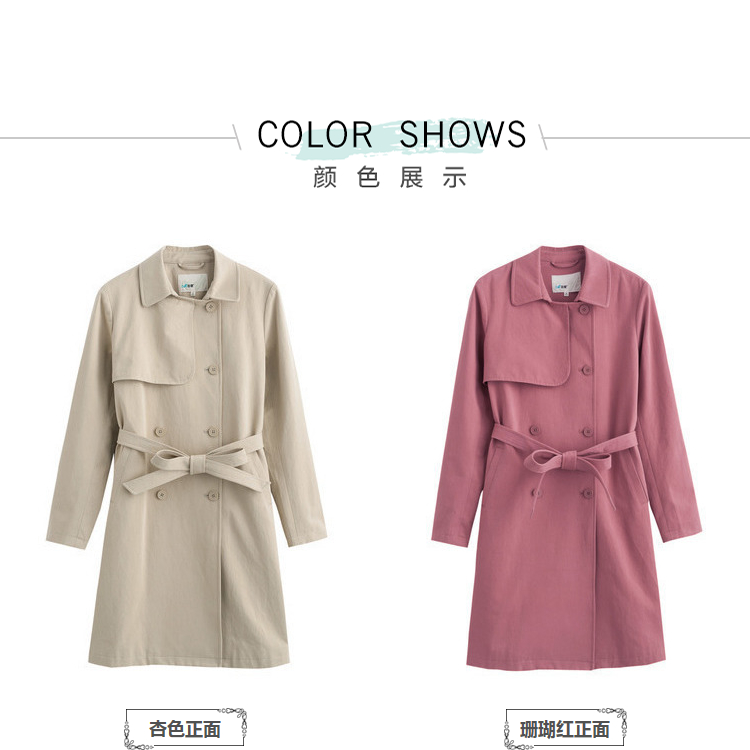 Trench pour femme INMAN   en Coton - Ref 3227220 Image 51