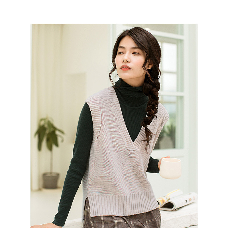 Débardeur hiver femme INMAN   en Acrylique - Ref 3178309 Image 3