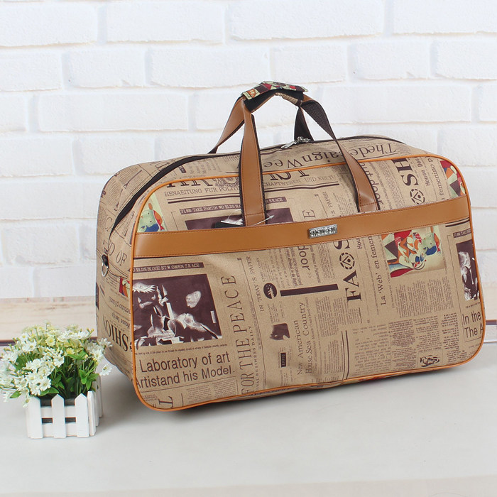 Oversize Waterproof Hand Travel Bag Single Shoulder Luggage Bag for men and women Luggage Bags Containing bags