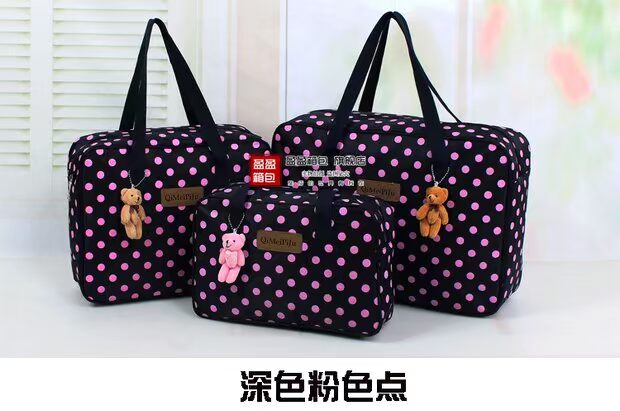 Chấm túi du lịch khoảng cách ngắn nữ Hàn Quốc được sản xuất trọn gói Phụ huynh-con gói túi du lịch đa chức năng túi xách du lịch thể thao