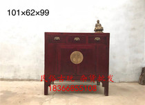 Nostalgia Old objects Old wood furniture Buddha Cabinet Residence Residence Recommended for decoration