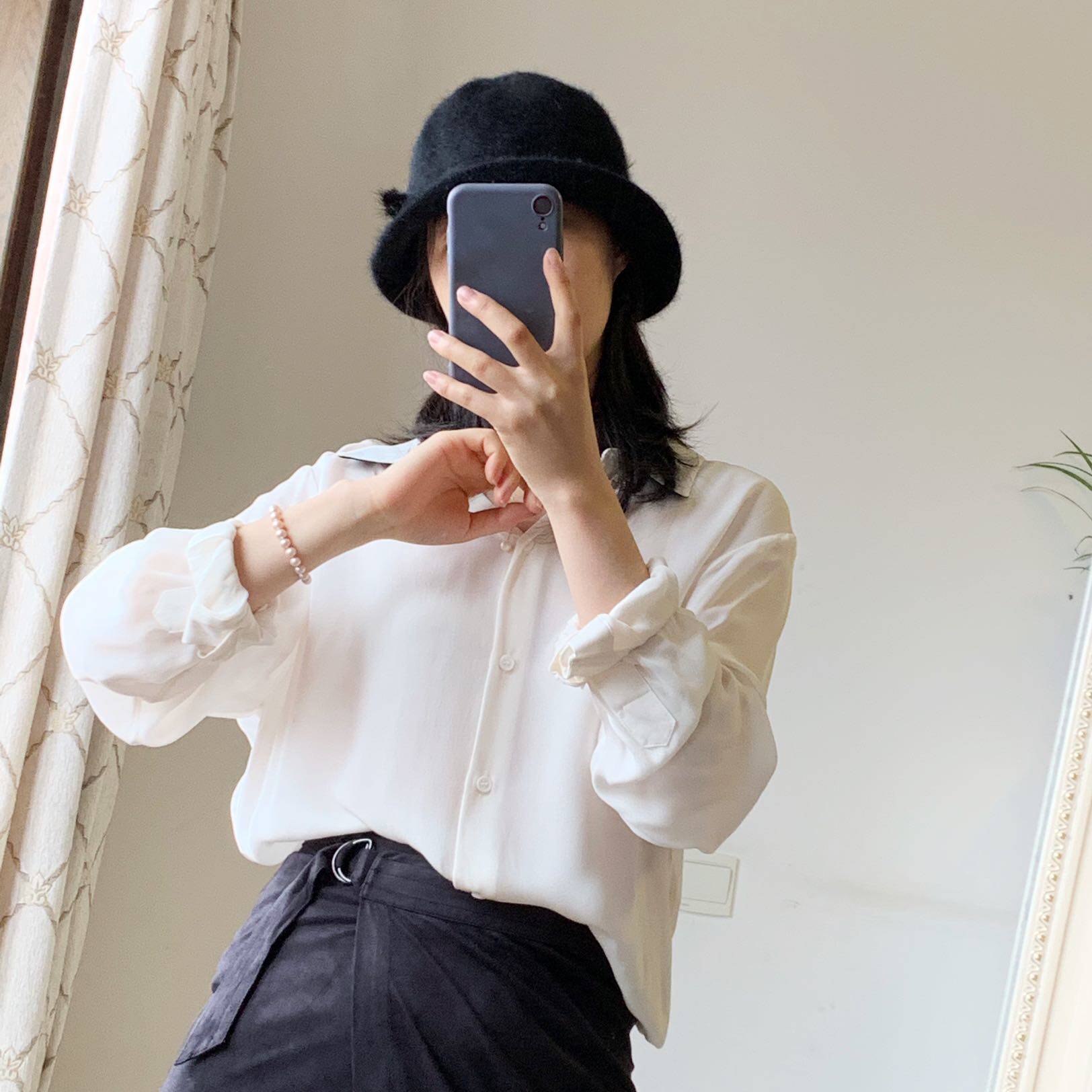 Rabbit fur with a little sweater and a lot of color.