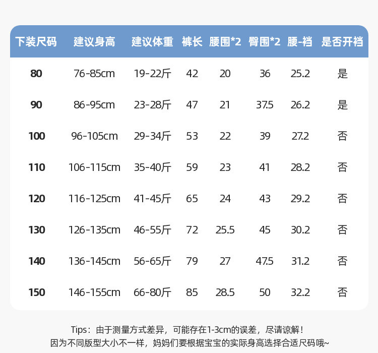 嘟嘟家儿童裤子夏季男童运动裤宝宝长裤女童工装裤童装秋季透气类 — 18