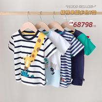 Dudu home boys T-shirt short sleeve summer clothes children half sleeve coat summer childrens clothing Baby Cotton