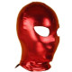 SM sex toy bondage hood, elastic patent leather hood suffocation mask, role play patent leather rubberized hood