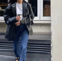 Too handsome not to be torn ~ trendy profile loose protein Piscifit coat all the way through to 80 however