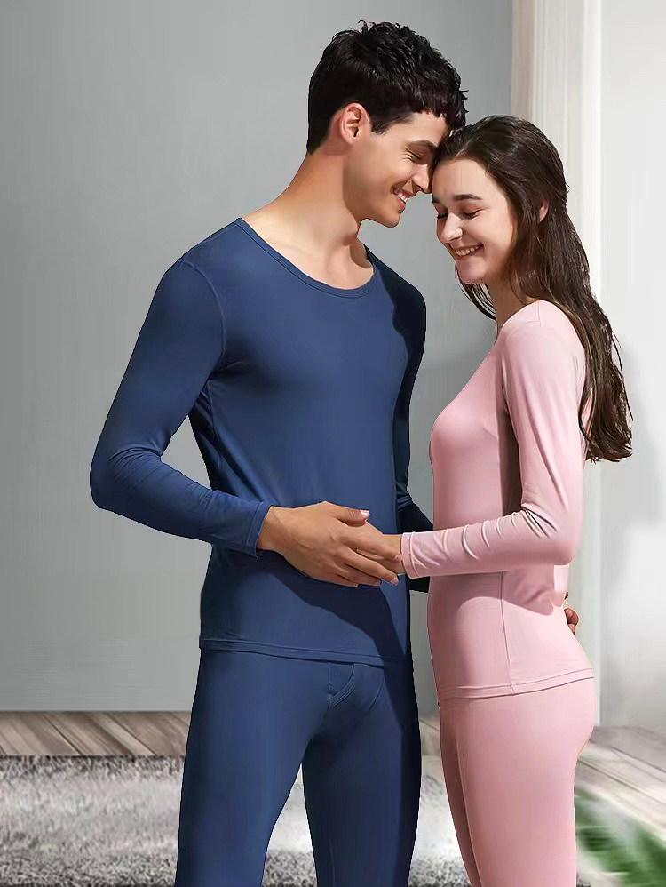 Maniform ultra-thin underwear, autumn clothes, sanitary pants suit, men's warm thin section, 20211141 suit, female couple