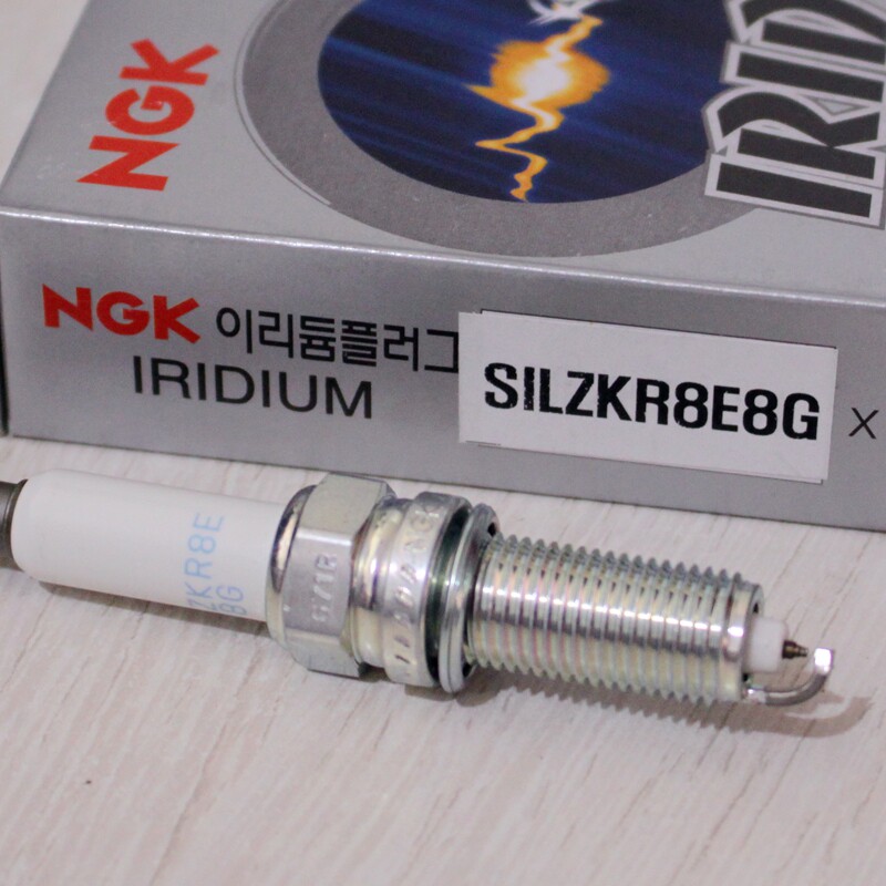 NGK iridium platinum spark plug SILZKR8E8G Feisi Veloster name map cable nine new TUCSON1 6T