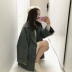 Shanshan mùa thu và mùa đông phiên bản mới của Hàn Quốc áo khoác lông vũ nữ Áo khoác ngắn