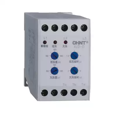 Chint XJ3-D off phase and phase sequence overvoltage underprotection relay AC380V