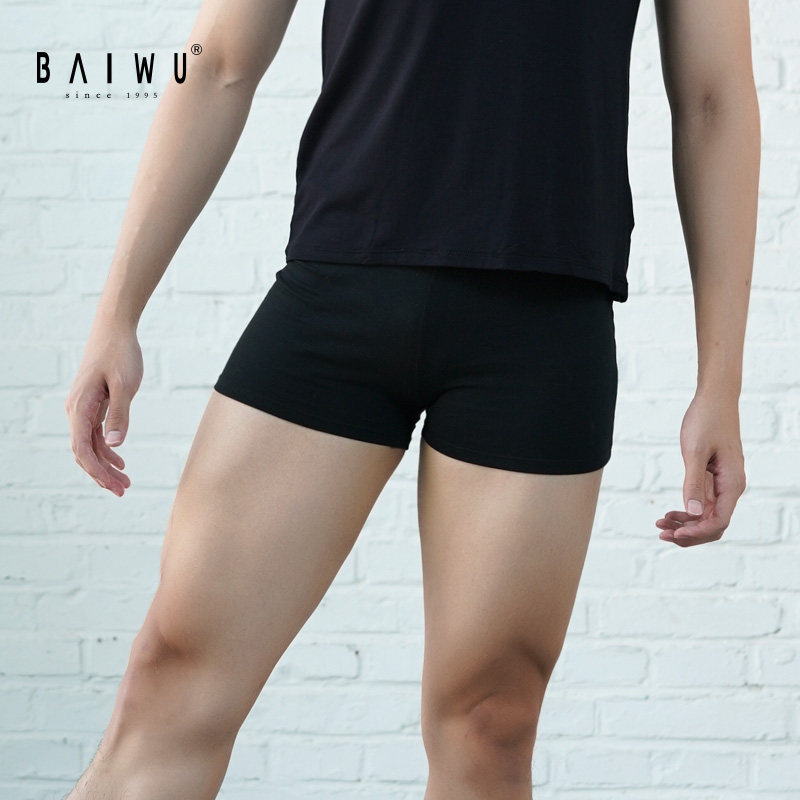 Bai Uk Dance Court Dance 30% Pants Adult Male Ballet Dancer Shorty Pants Four-corner Pants Body Pants Body Pants Bottom Tight